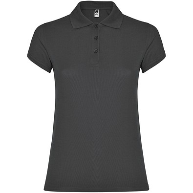 Star Poloshirt für Damen, Dark Lead, M
