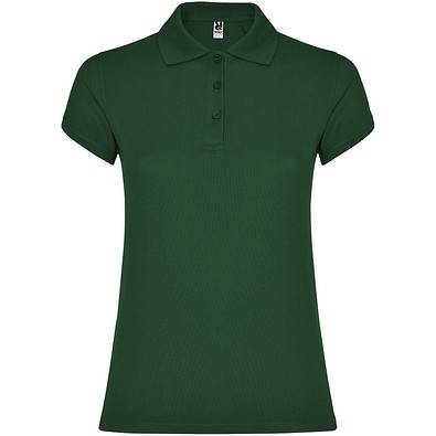 Star Poloshirt für Damen, dunkelgrün, 3XL