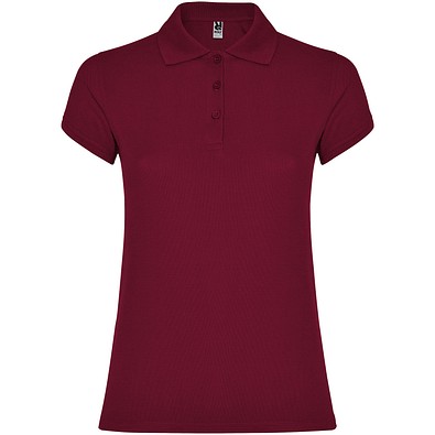 Star Poloshirt für Damen, Garnet, L