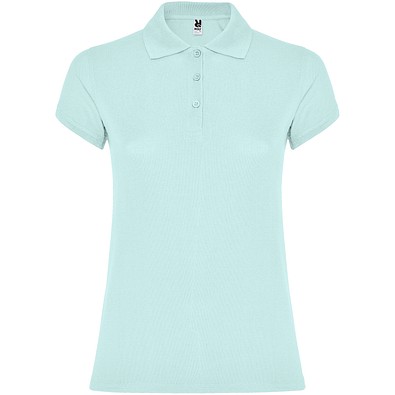 Star Poloshirt für Damen, mintgrün, S