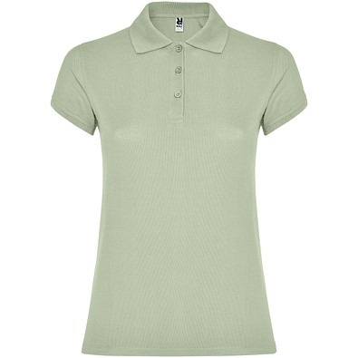 Star Poloshirt für Damen, Mist Green, L
