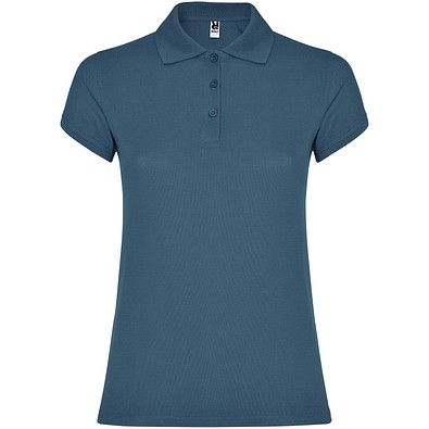 Star Poloshirt für Damen, Storm blue, 3XL