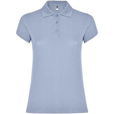 Star Poloshirt für Damen, Zen Blue, M