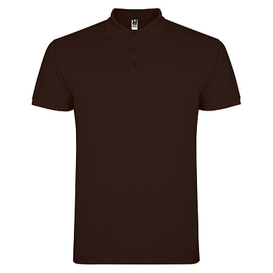 Star Poloshirt für Herren, Chocolat, L