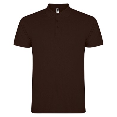 Star Poloshirt für Herren, Chocolat, S