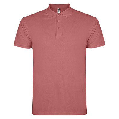 Star Poloshirt für Herren, Chrysanthemum Red, M