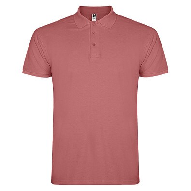 Star Poloshirt für Herren, Chrysanthemum Red, S