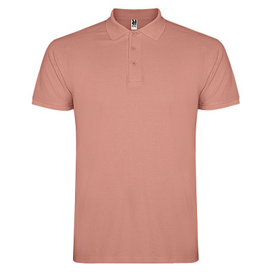 Star Poloshirt für Herren, Clay Orange, M