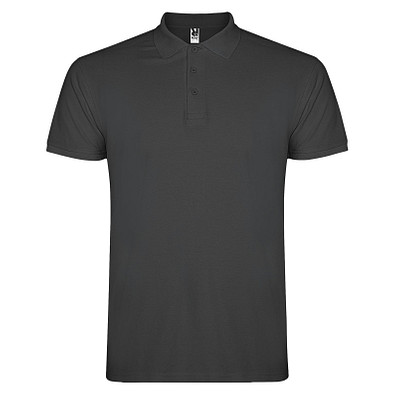 Star Poloshirt für Herren, Dark Lead, XL