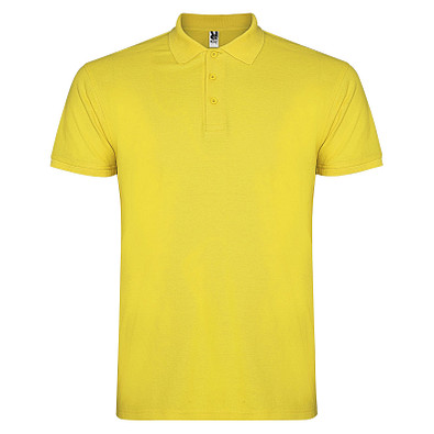 Star Poloshirt für Herren, gelb, XL