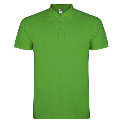Star Poloshirt für Herren, Grass Green, S