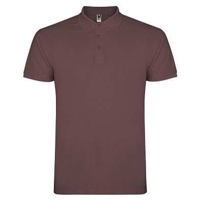 Star Poloshirt für Herren, Pale Red, M