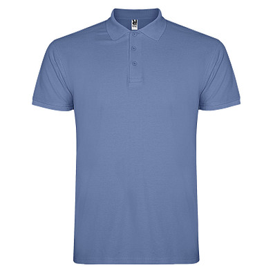 Star Poloshirt für Herren, Riviera Blue, 3XL