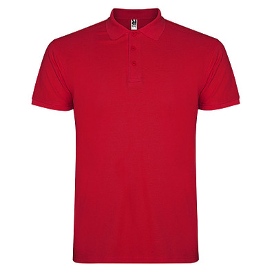 Star Poloshirt für Herren, rot, 3XL