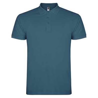 Star Poloshirt für Herren, Storm blue, S