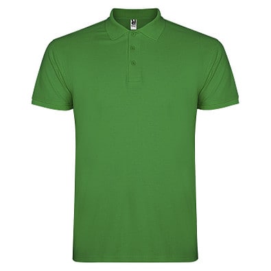 Star Poloshirt für Herren, Tropical Green, S