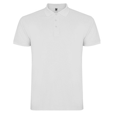 Star Poloshirt für Herren, weiss, L