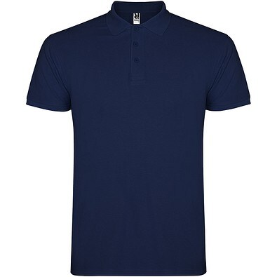 Star Poloshirt für Kinder, Navy Blue, 5/6