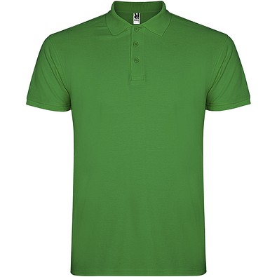 Star Poloshirt für Kinder, Tropical Green, 11/12