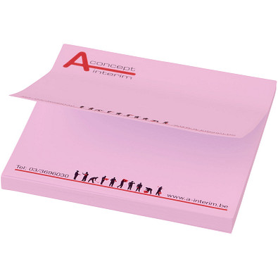 Sticky-Mate® Haftnotizen 75 x 75, 50 Blatt, hellrosa
