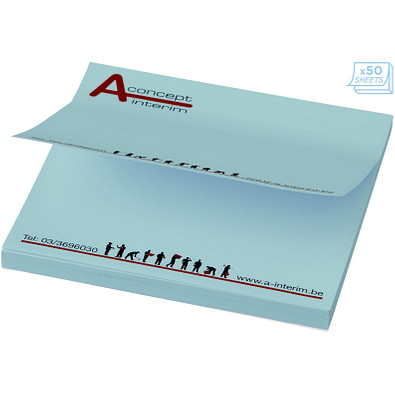 Sticky-Mate® Haftnotizen 75 x 75, 25 Blatt, hellblau