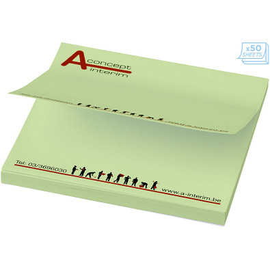 Sticky-Mate® Haftnotizen 75 x 75, 25 Blatt, mintgrün