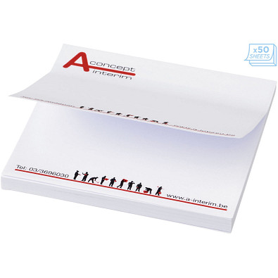 Sticky-Mate® Haftnotizen 75 x 75, 100 Blatt, weiß