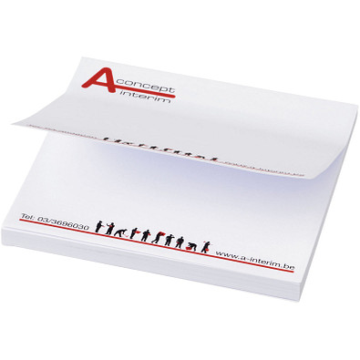 Sticky-Mate® Haftnotizen 75 x 75, 50 Blatt, weiß