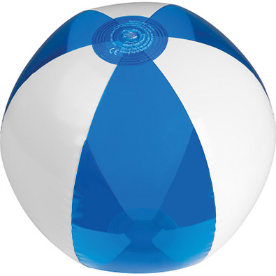 Strandball bicolour, phthalatfrei, blau