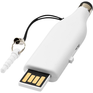 Stylus USB-Stick, weiss, 16GB
