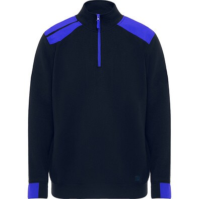 Farblich kombiniertes Sweatshirt Maverick, M, navy/royalblau