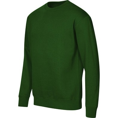 Sweatshirt unisex Crew, L, flaschengrün