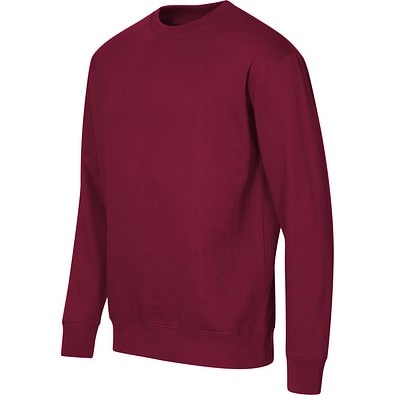 Sweatshirt unisex Crew, L, garnet