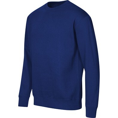 Sweatshirt unisex Crew, L, königsblau