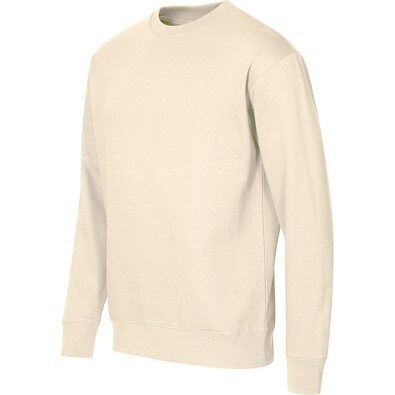 Sweatshirt unisex Crew, L, mandel