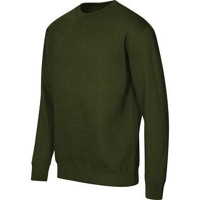 Sweatshirt unisex Crew, L, military