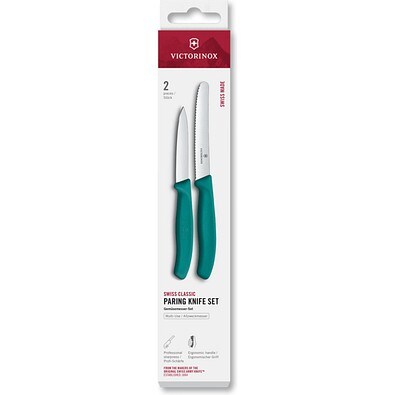 Swiss Classic, Gemüsemesser Set, 2tlg, grün