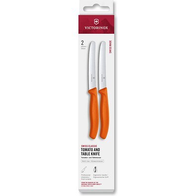 Swiss Classic, Tomaten & Tafelmesser, 2tlg, orange