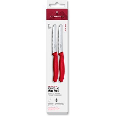 Swiss Classic, Tomaten & Tafelmesser, 2tlg, rot