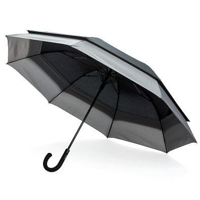 SWISS PEAK® erweiterbarer Regenschirm 23'' zu 27'', schwarz SWISS PEAK® erweiterbarer Regenschirm 23'' zu 27'', schwarz