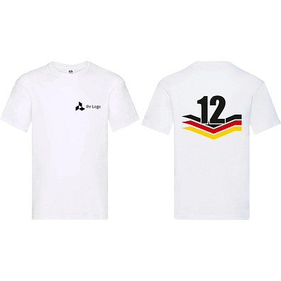 T-Shirt Fan-Edition mit WM-Motiv Nummer 12 plus Logofläche, M