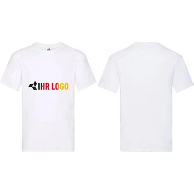 T-Shirt Fan-Edition mit WM-Motiv Verlauf plus Logofläche, M