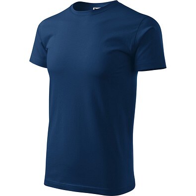 T-Shirt Herren Basic, 2XL, mitternachtsblau