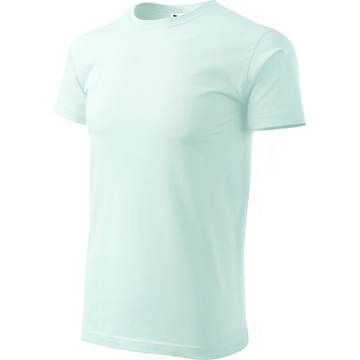 T-Shirt Herren Basic, S, frost