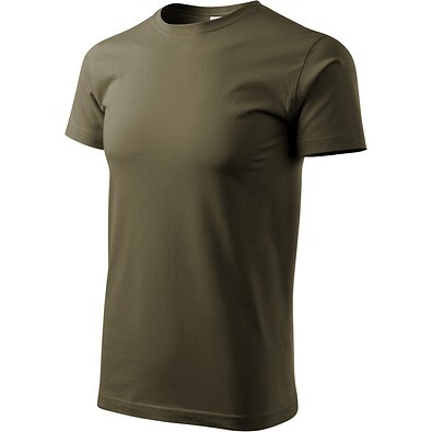MALFINI T-Shirt Herren Basic, XS, army