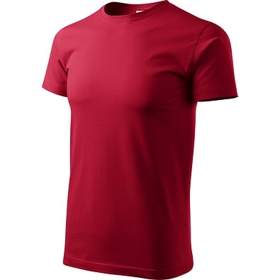 MALFINI T-Shirt Herren Basic, XS, marlbororot
