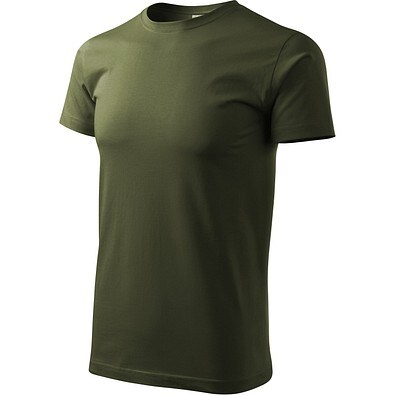MALFINI T-Shirt Herren Basic, XS, military