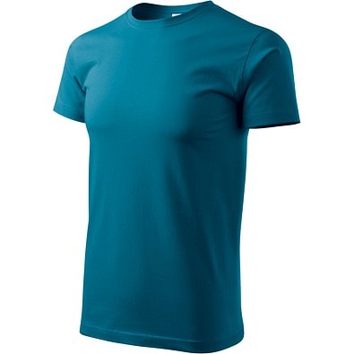 MALFINI T-Shirt Herren Basic, XS, petrolblau