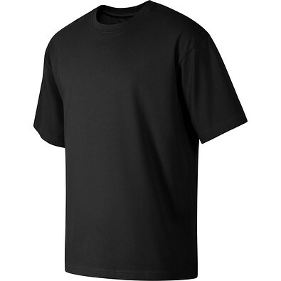 MALFINI T-Shirt unisex Stage, M, schwarz