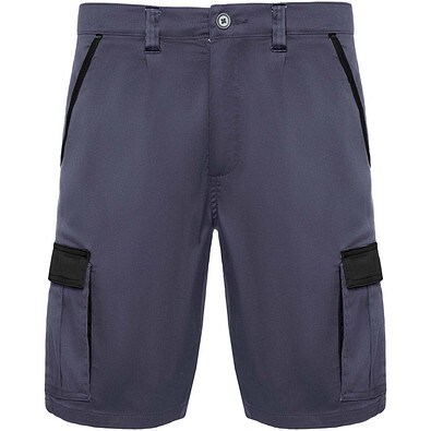 Tahoe Arbeitsshorts, 250 g/m2, blei/schwarz, 3XL